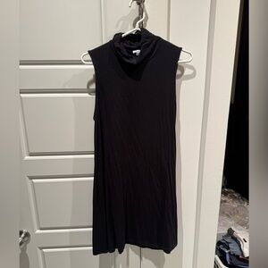 Splendid Mockneck Sleeveless Mini Dress